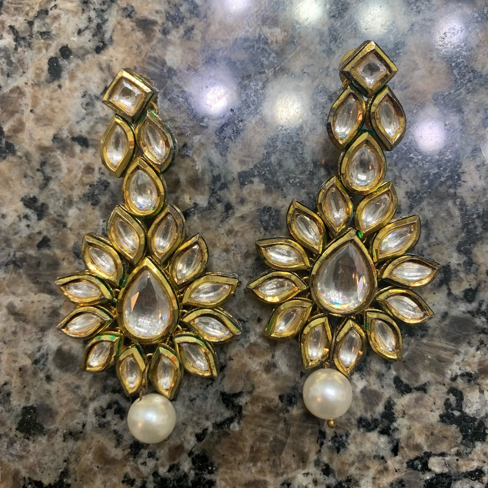 Beautiful costume jewelry bought from a designer in India.